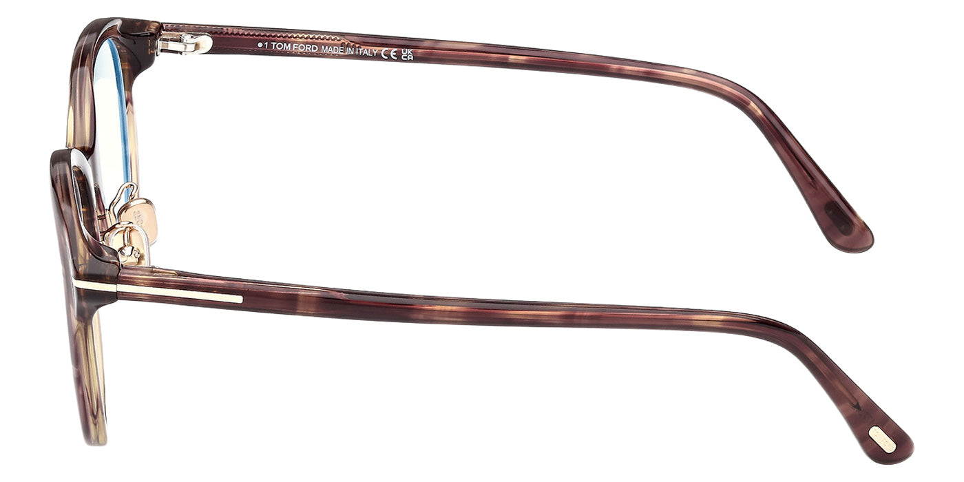 Tom Ford FT6102-D-B 055 52 - Colored Havana / Blue Filter #id:ft6102db055_s:104110