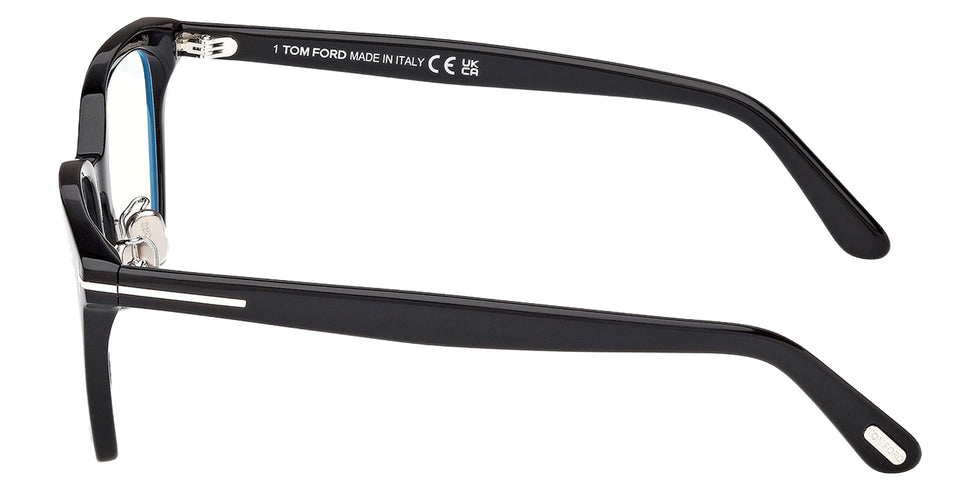 Tom Ford FT6103-D-B 001 53 - Shiny Black / Blue Filter #id:ft6103db001_s:100110