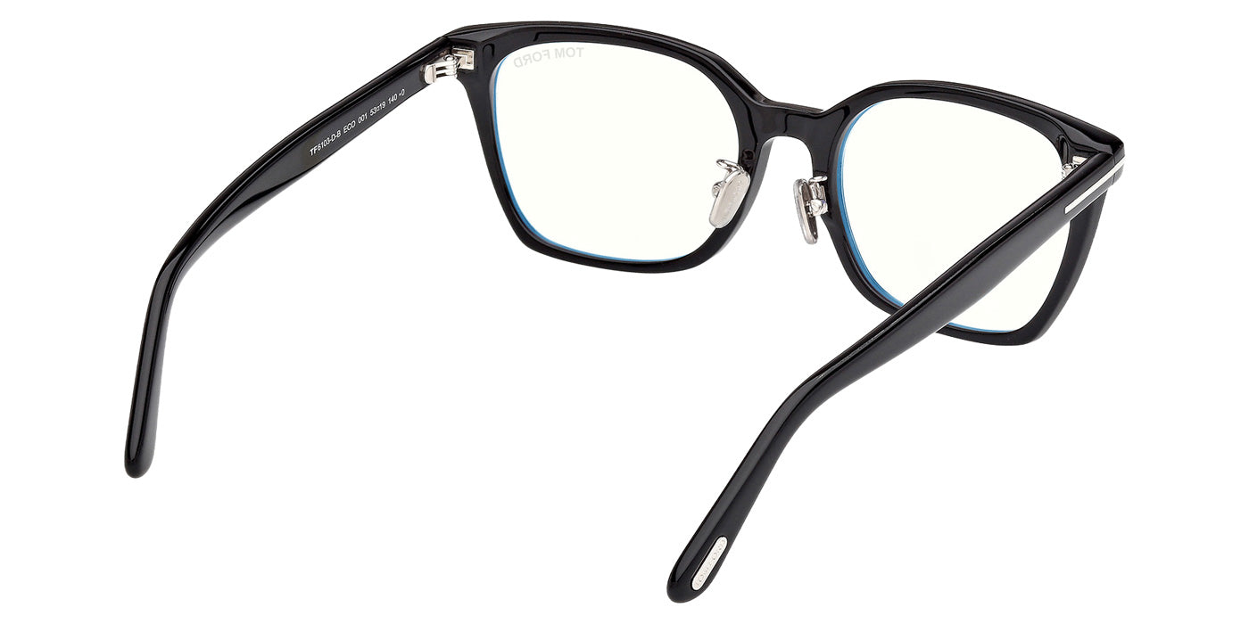Tom Ford FT6103-D-B 001 53 - Shiny Black / Blue Filter #id:ft6103db001_s:100125