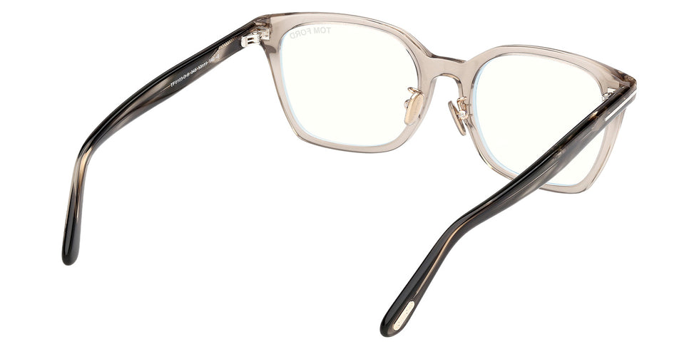 Tom Ford FT6103-D-B 045 53 - Shiny Light Brown / Blue Filter #id:ft6103db045_s:102125
