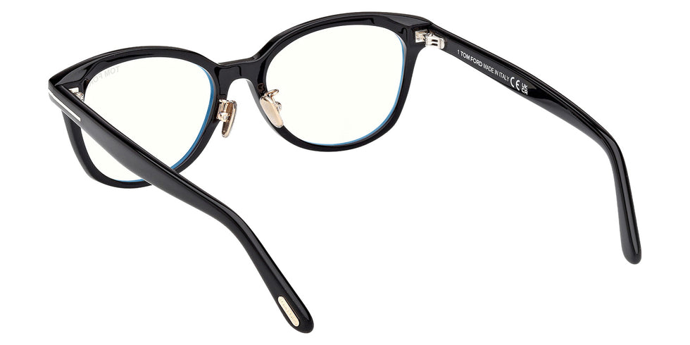 Tom Ford FT6104-D-B 001 52 - Shiny Black / Blue Filter #id:ft6104db001_s:100115