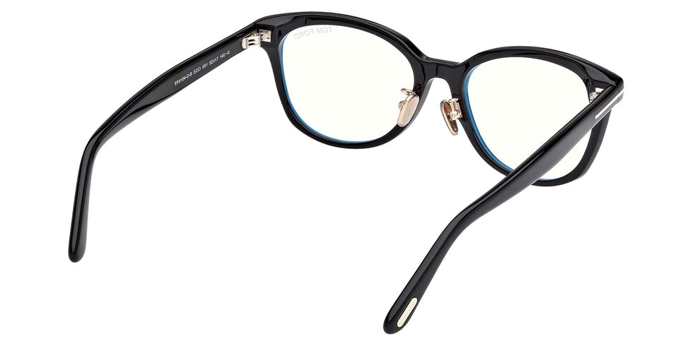 Tom Ford FT6104-D-B 001 52 - Shiny Black / Blue Filter #id:ft6104db001_s:100125
