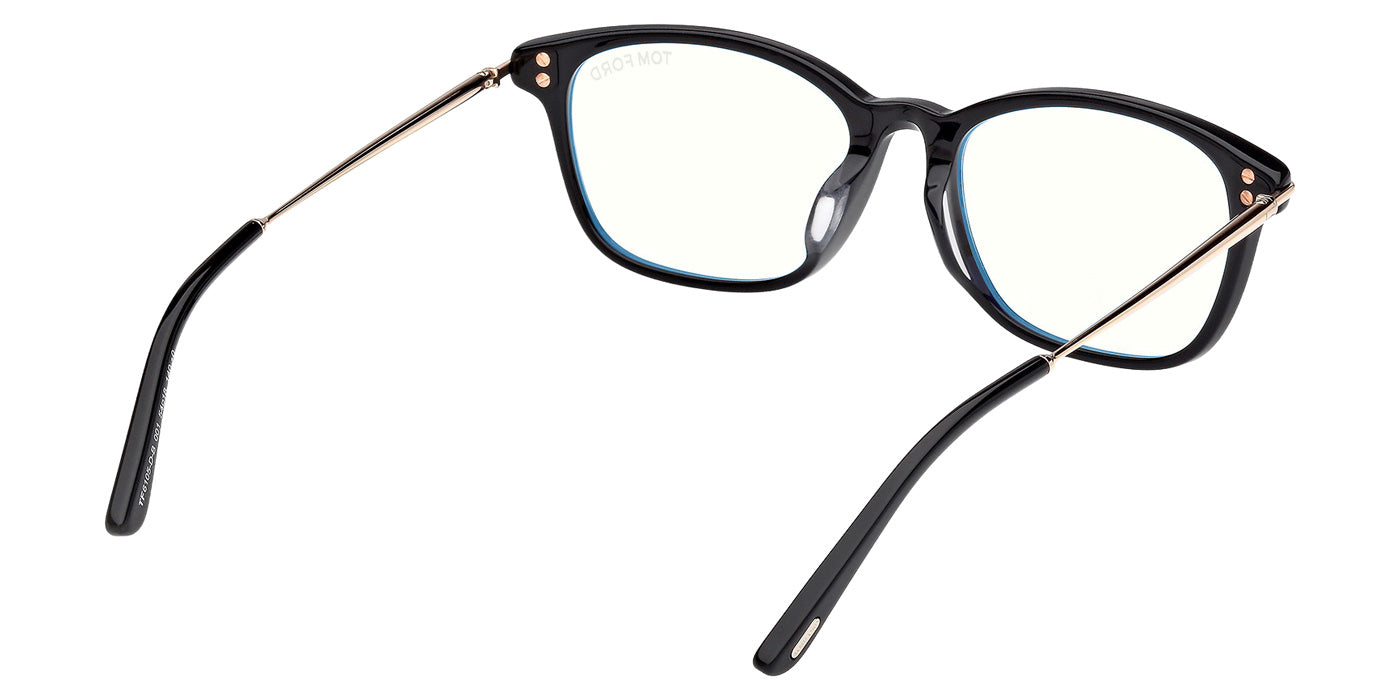 Tom Ford FT6105-D-B 001 54 - Shiny Black / Blue Filter #id:ft6105db001_s:100125