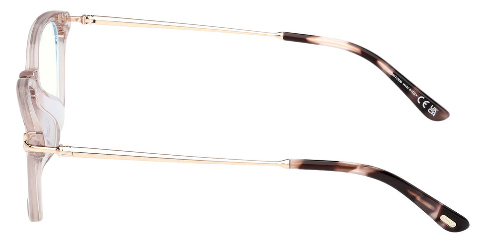 Tom Ford FT6105-D-B 072 54 - Shiny Light Pink / Blue Filter #id:ft6105db072_s:104110