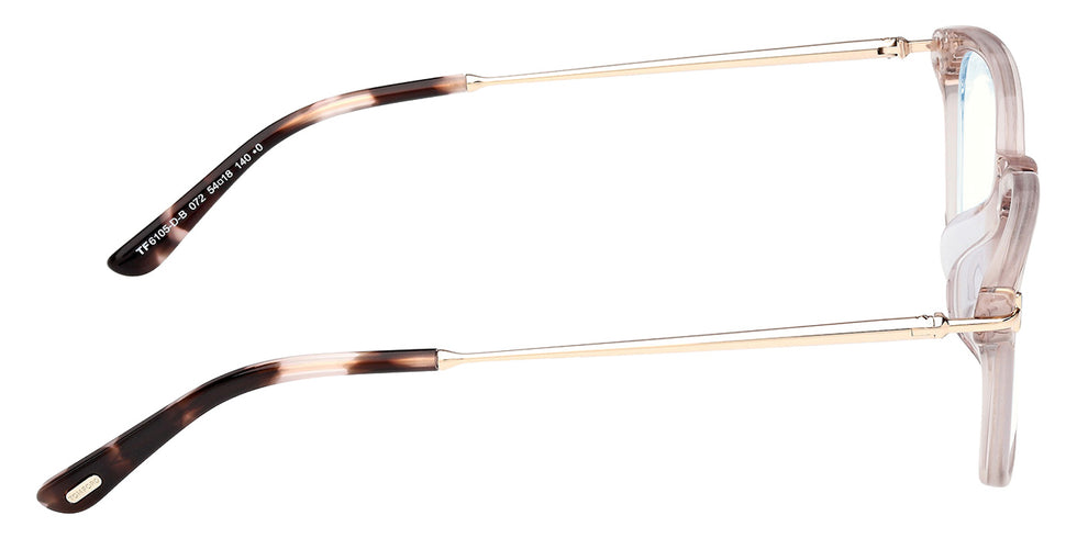 Tom Ford FT6105-D-B 072 54 - Shiny Light Pink / Blue Filter #id:ft6105db072_s:104130