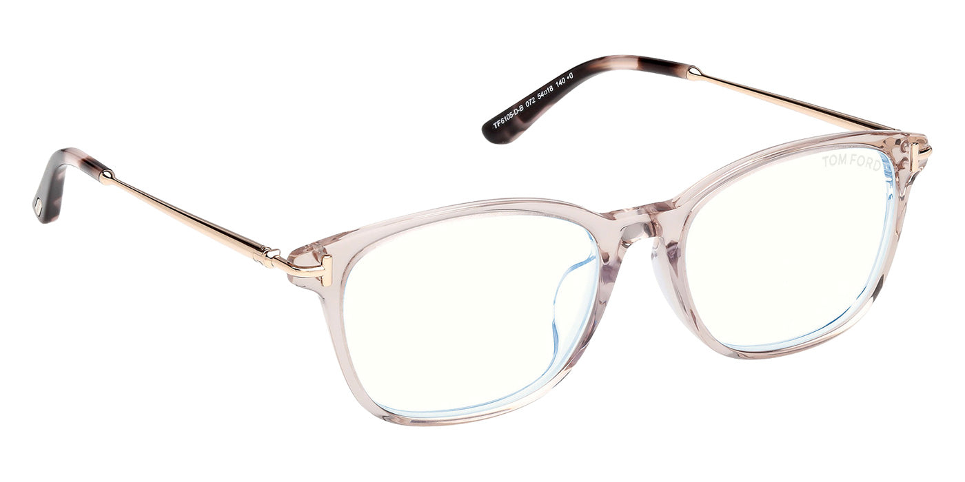 Tom Ford FT6105-D-B 072 54 - Shiny Light Pink / Blue Filter #id:ft6105db072_s:104135