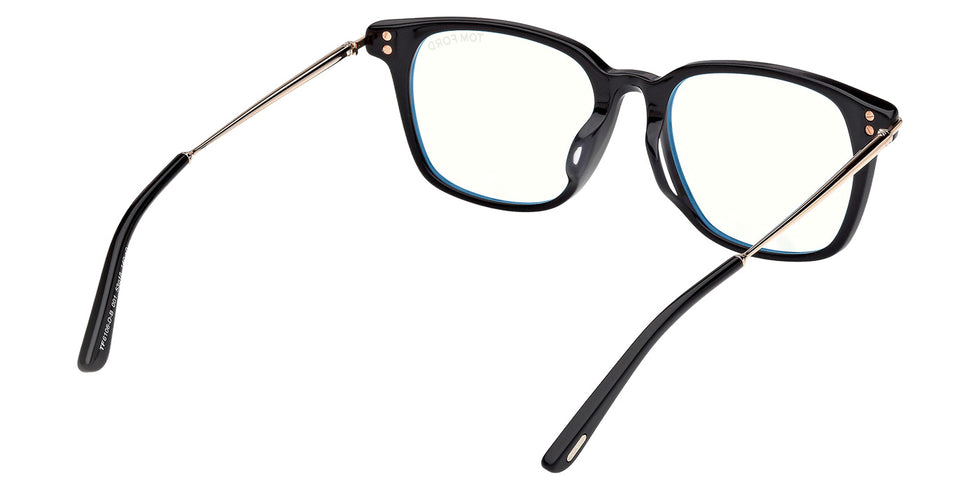 Tom Ford FT6106-D-B 001 53 - Shiny Black / Blue Filter #id:ft6106db001_s:100125