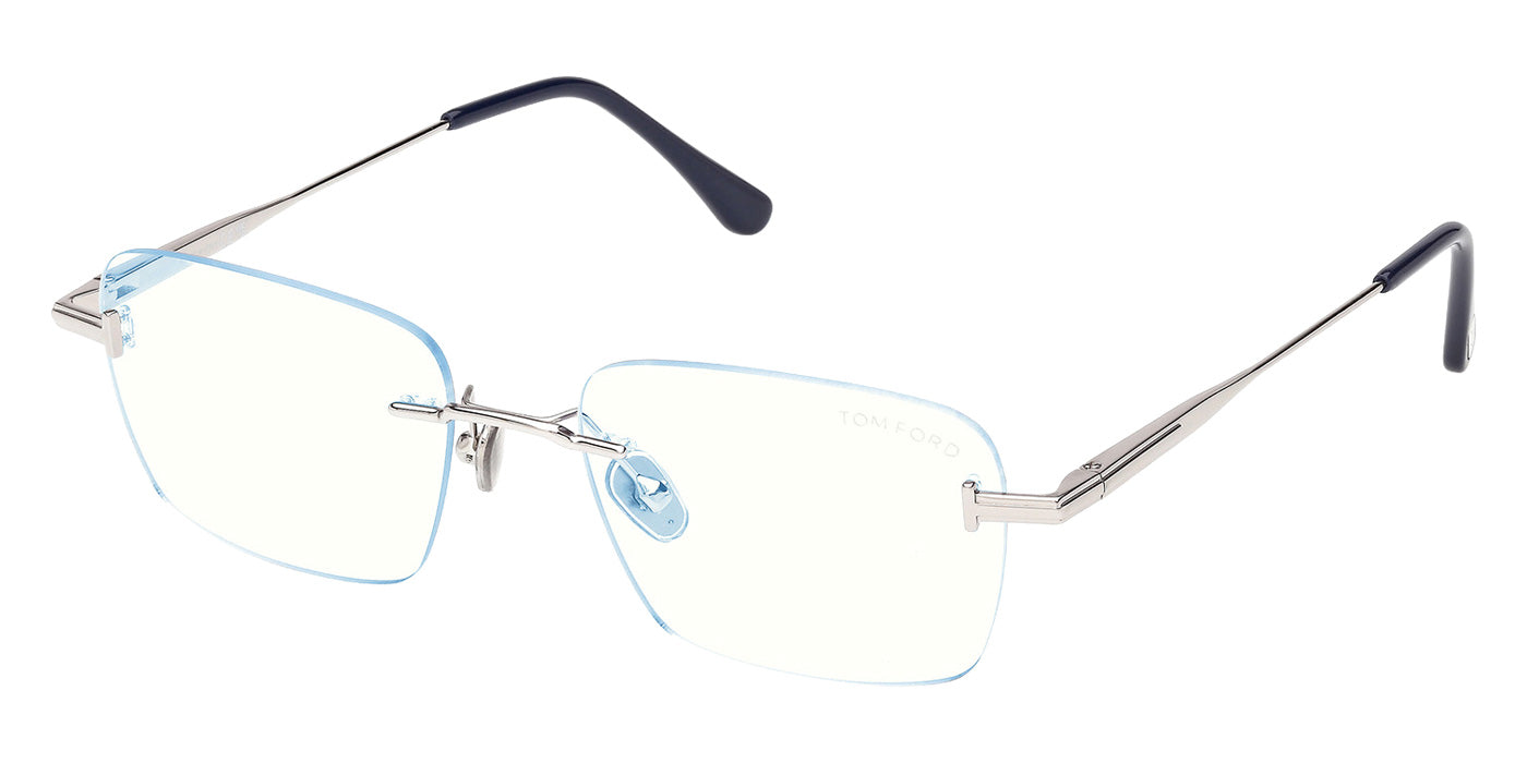Tom Ford FT6117-B 016 54 - Shiny Palladium / Blue Filter #id:ft6117b016_s:100105