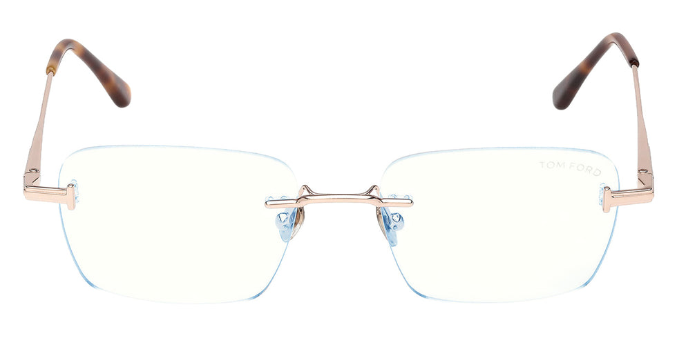 Tom Ford FT6117-B 028 54 - Shiny Rose Gold / Blue Filter #id:ft6117b028_s:102100