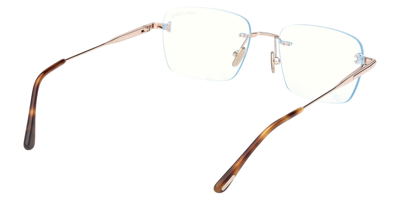 Tom Ford FT6117-B 028 54 - Shiny Rose Gold / Blue Filter #id:ft6117b028_s:102125
