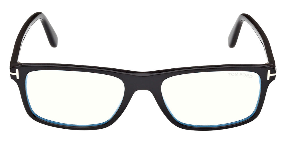 Tom Ford FT6119-B 001 55 - Shiny Black / Blue Filter #id:ft6119b001_s:100100