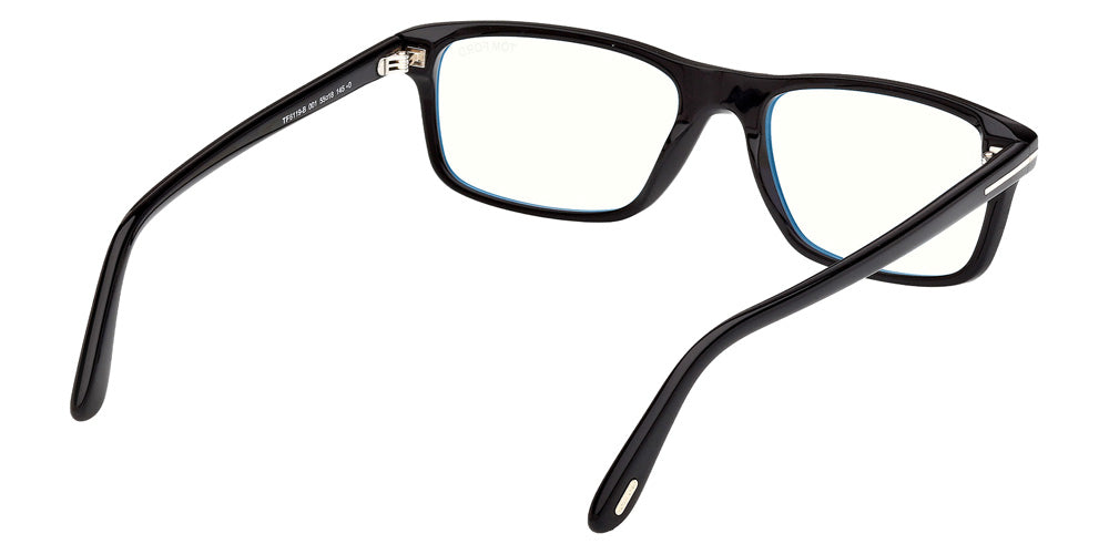 Tom Ford FT6119-B 001 55 - Shiny Black / Blue Filter #id:ft6119b001_s:100125