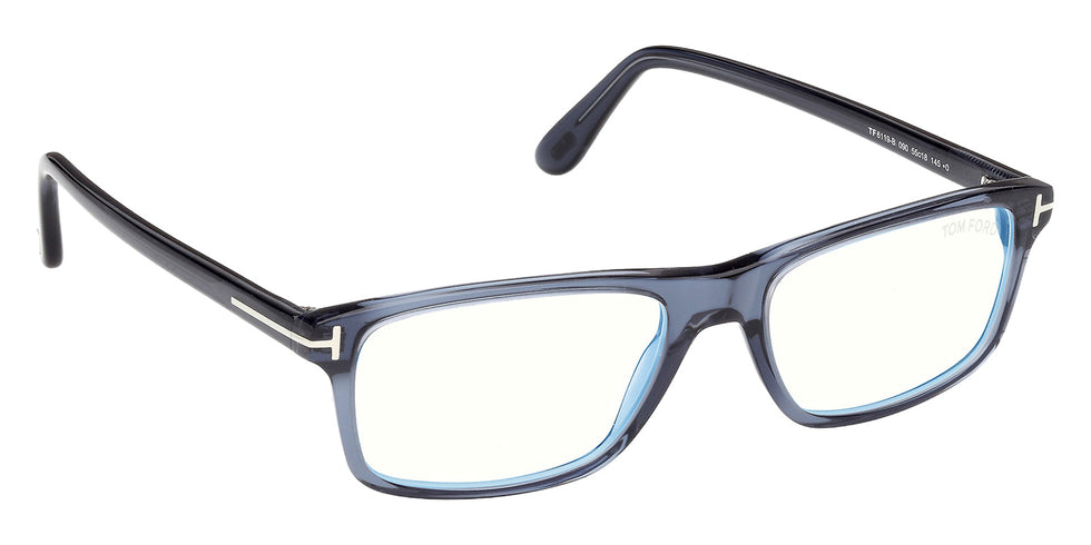 Tom Ford FT6119-B 090 55 - Shiny Blue / Blue Filter #id:ft6119b090_s:100135