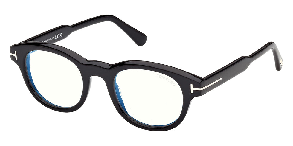 Tom Ford FT6121-B 001 47 - Shiny Black / Blue Filter 001 #id:ft6121b001_s:100105