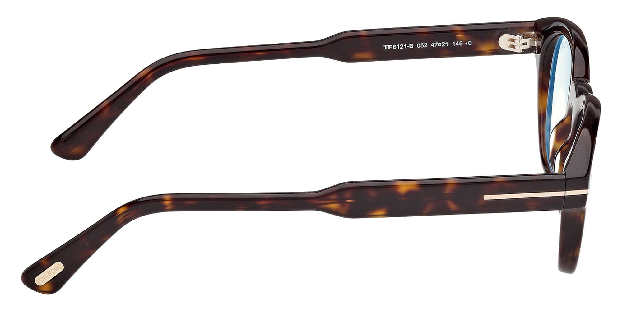 Tom Ford FT6121-B 052 47 - Dark Havana / Blue Filter 052 #id:ft6121b052_s:102130