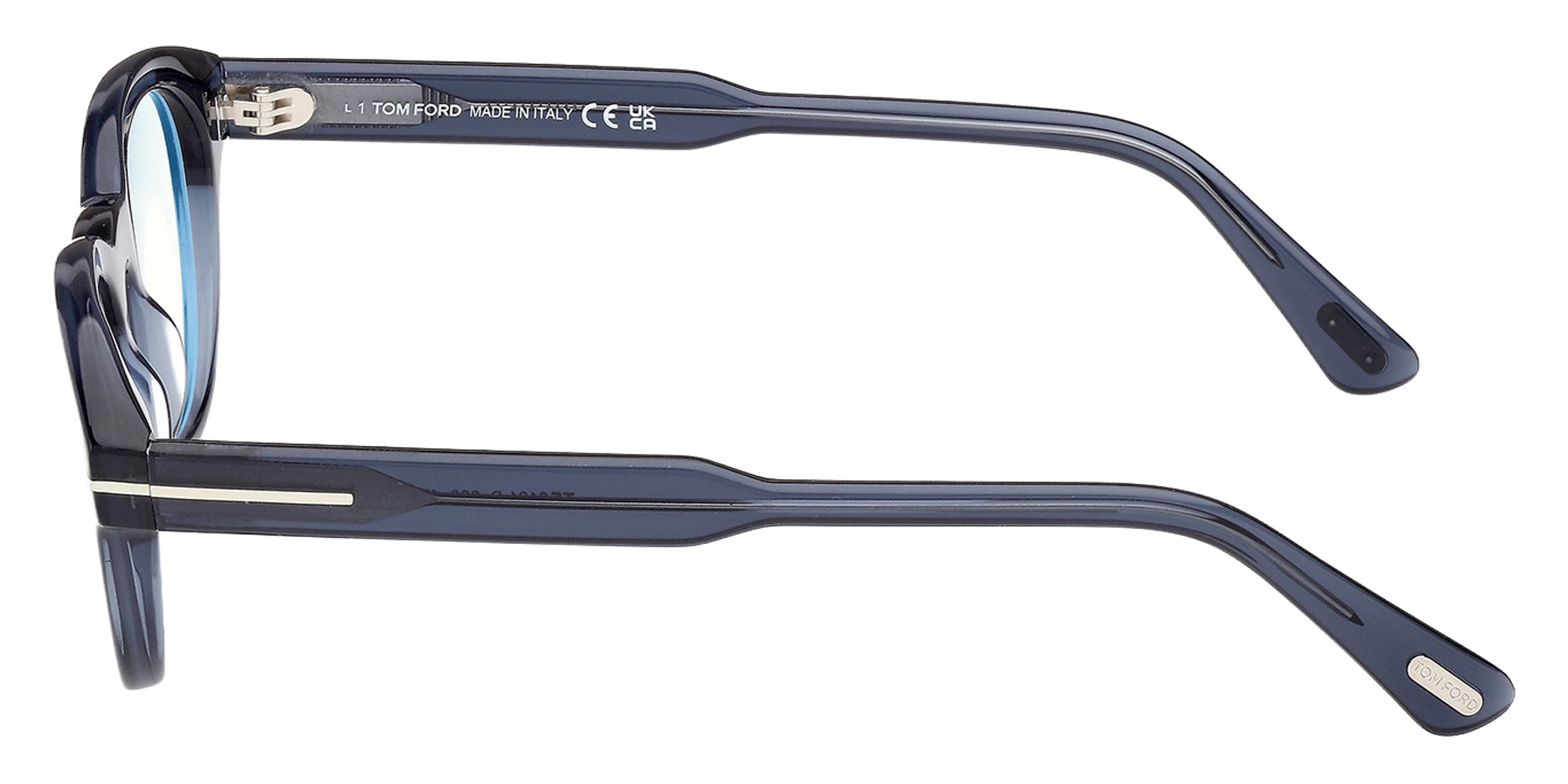 Tom Ford FT6121-B 090 47 - Shiny Blue / Blue Filter 090 #id:ft6121b090_s:106110