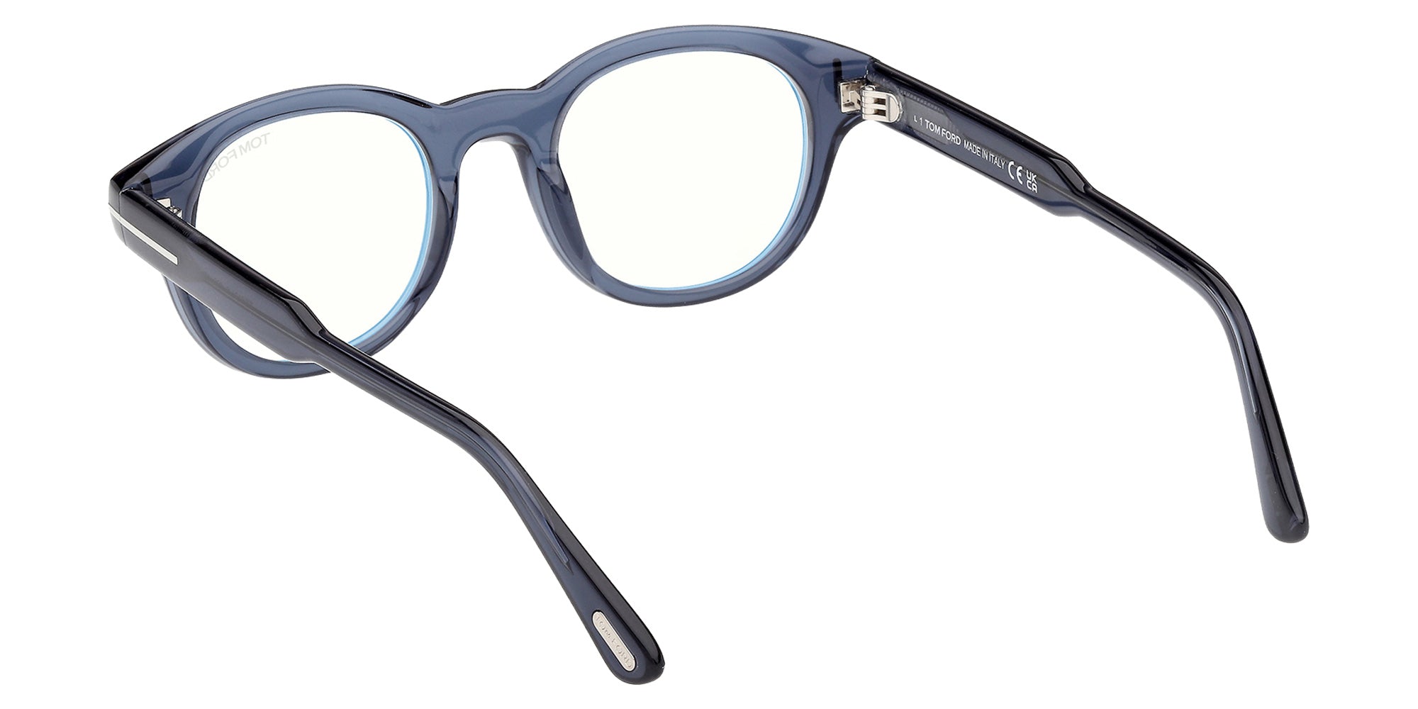 Tom Ford FT6121-B 090 47 - Shiny Blue / Blue Filter 090 #id:ft6121b090_s:106115