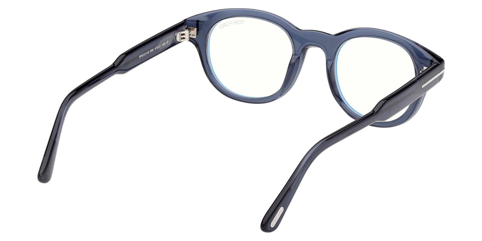 Tom Ford FT6121-B 090 47 - Shiny Blue / Blue Filter 090 #id:ft6121b090_s:106125