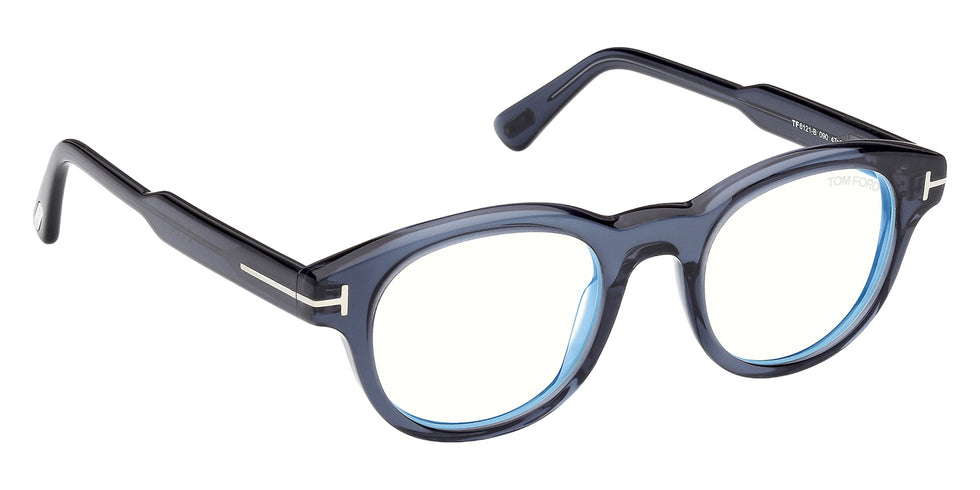 Tom Ford FT6121-B 090 47 - Shiny Blue / Blue Filter 090 #id:ft6121b090_s:106135