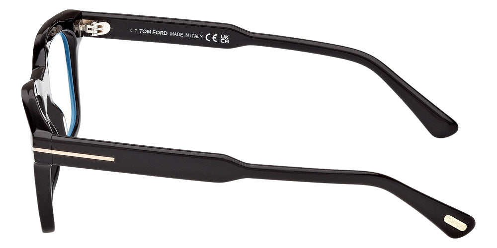 Tom Ford FT6122-B 001 51 - Shiny Black / Blue Filter #id:ft6122b001_s:100110