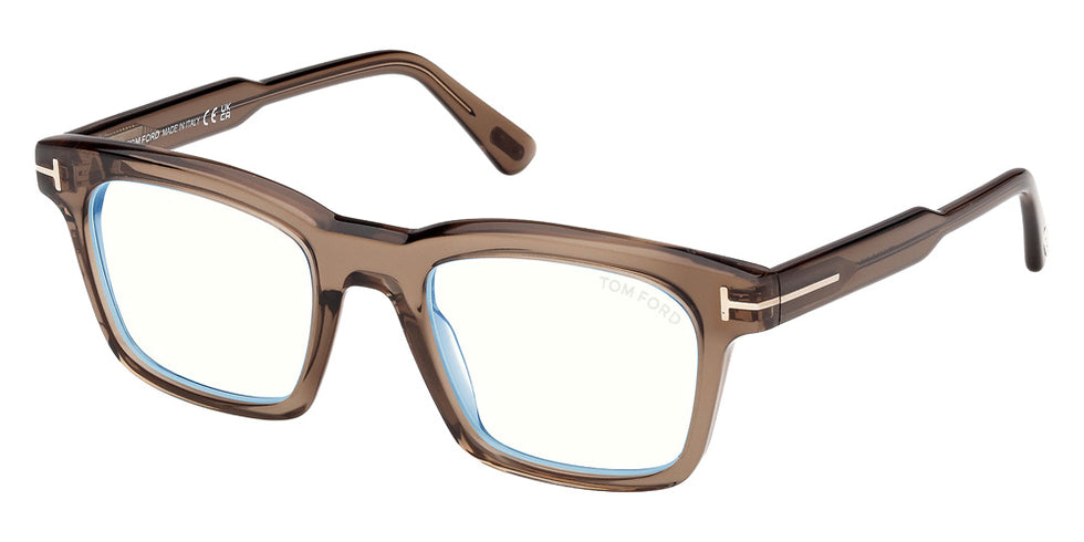 Tom Ford FT6122-B 048 51 - Shiny Dark Brown / Blue Filter #id:ft6122b048_s:102105