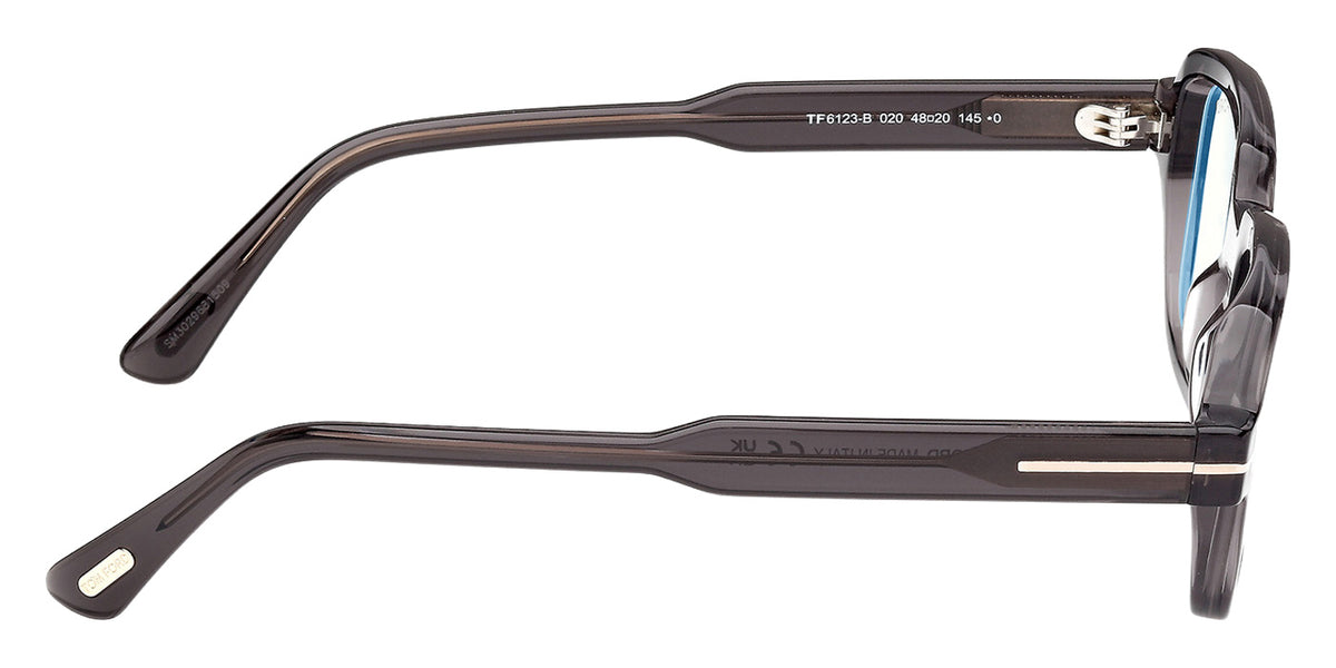 Tom Ford FT6123-B 020 48 - Shiny Gray / Blue Filter #id:ft6123b020_s:102130