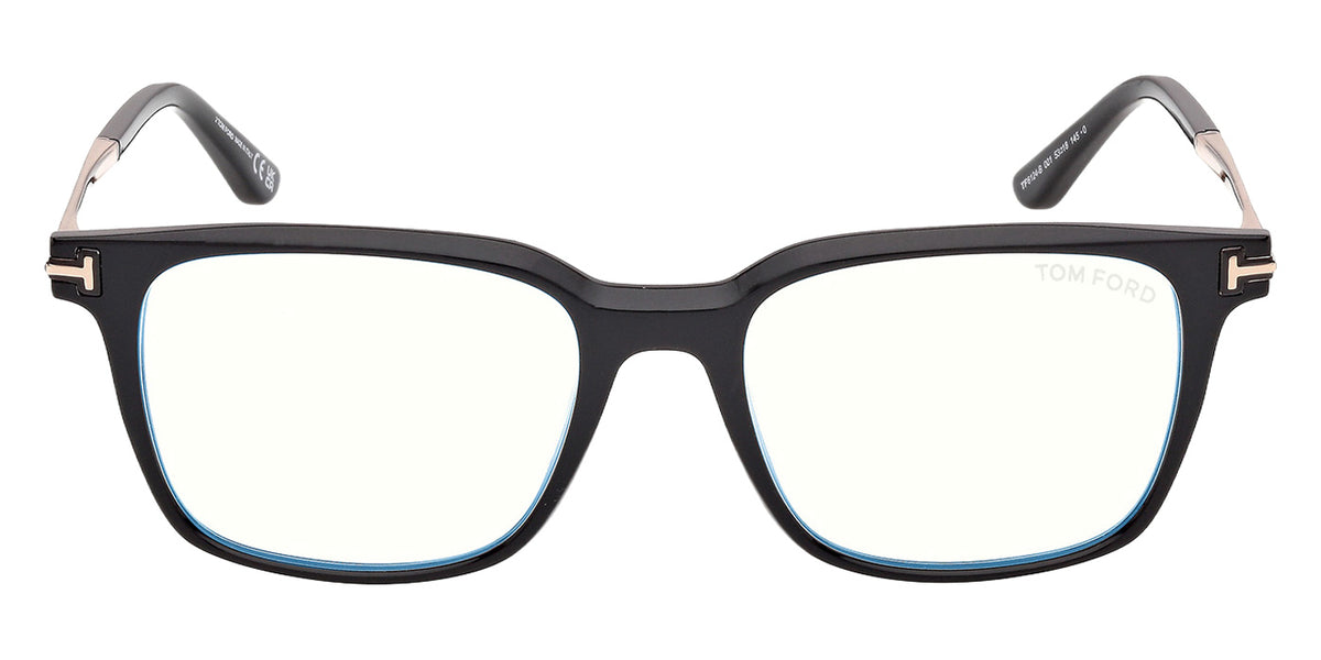Tom Ford FT6124-B 001 53 - Shiny Black / Blue Filter #id:ft6124b001_s:100100