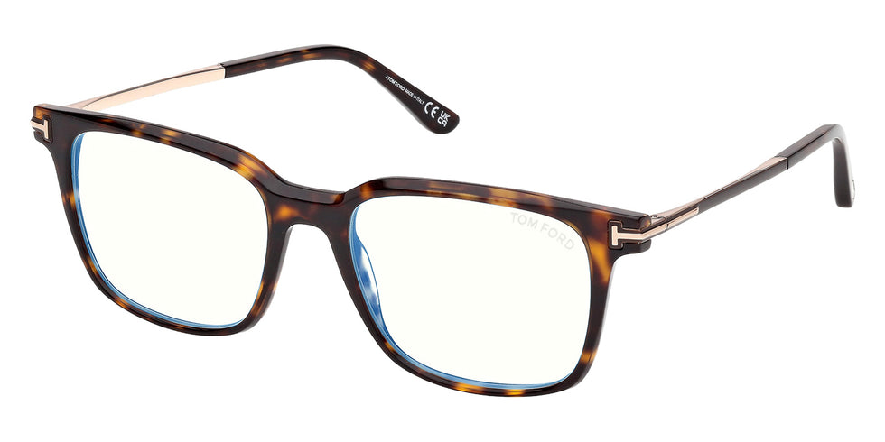 Tom Ford FT6124-B 052 53 - Dark Havana / Blue Filter #id:ft6124b052_s:100105