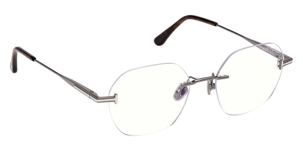 Tom Ford FT6126-B 008 52 - Shiny Gunmetal / Blue Filter 008 #id:ft6126b008_s:100135