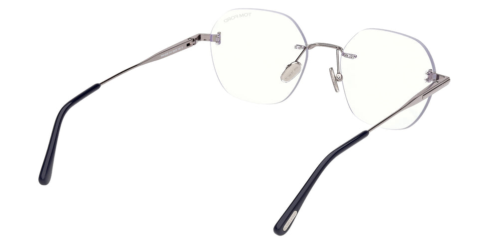 Tom Ford FT6126-B 014 52 - Shiny Light Ruthenium / Blue Filter 014 #id:ft6126b014_s:102125