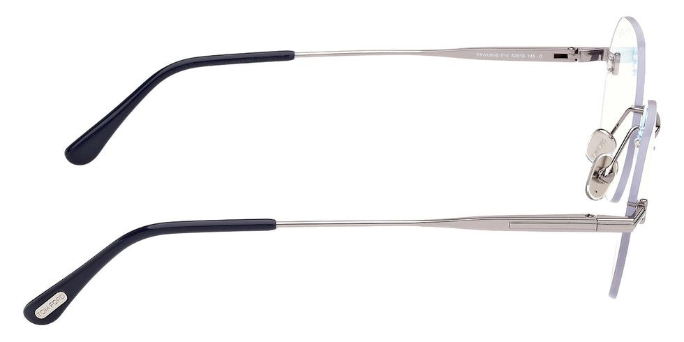 Tom Ford FT6126-B 014 52 - Shiny Light Ruthenium / Blue Filter 014 #id:ft6126b014_s:102130
