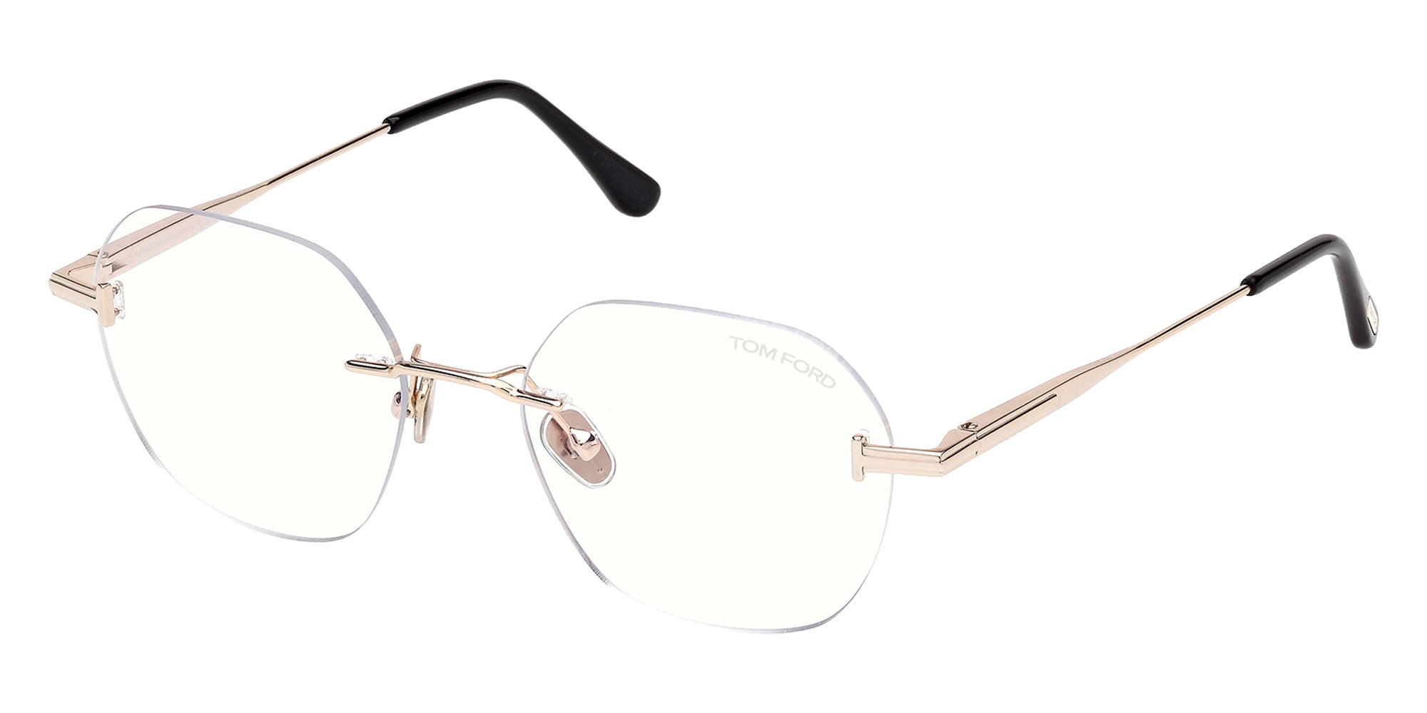 Tom Ford FT6126-B 028 52 - Shiny Rose Gold / Blue Filter 028 #id:ft6126b028_s:104105