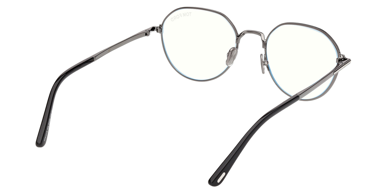 Tom Ford FT6127-B 008 51 - Shiny Gunmetal / Blue Filter #id:ft6127b008_s:100125