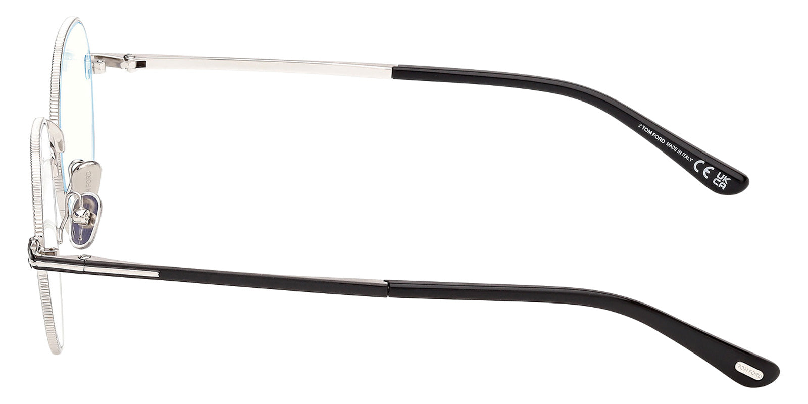 Tom Ford FT6127-B 016 51 - Shiny Palladium / Blue Filter #id:ft6127b016_s:102110