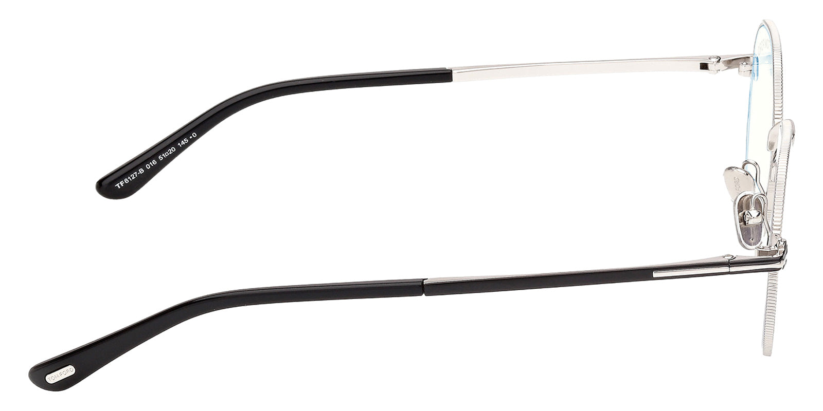 Tom Ford FT6127-B 016 51 - Shiny Palladium / Blue Filter #id:ft6127b016_s:102130