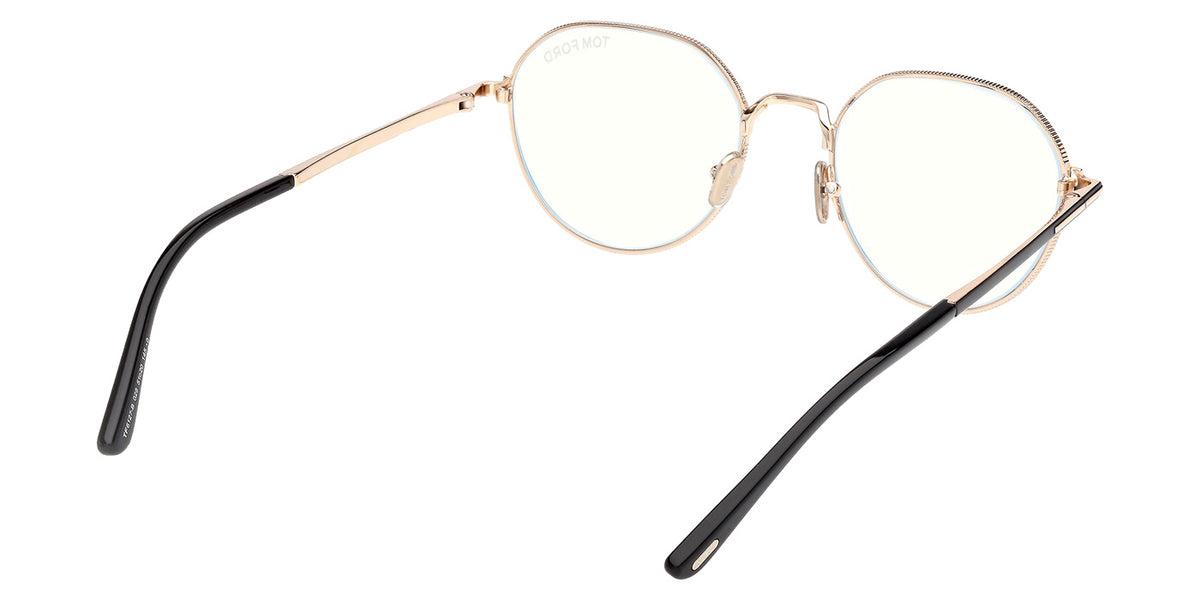 Tom Ford FT6127-B 028 51 - Shiny Rose Gold / Blue Filter #id:ft6127b028_s:100125