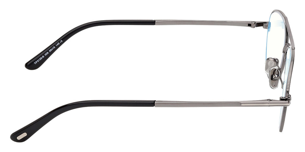 Tom Ford FT6128-B 008 56 - Shiny Gunmetal / Blue Filter #id:ft6128b008_s:100130