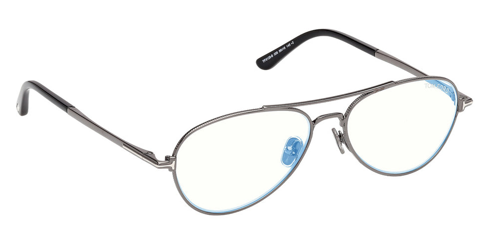 Tom Ford FT6128-B 008 56 - Shiny Gunmetal / Blue Filter #id:ft6128b008_s:100135