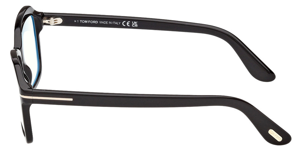 Tom Ford FT6129-B 001 54 - Shiny Black / Blue Filter #id:ft6129b001_s:100110