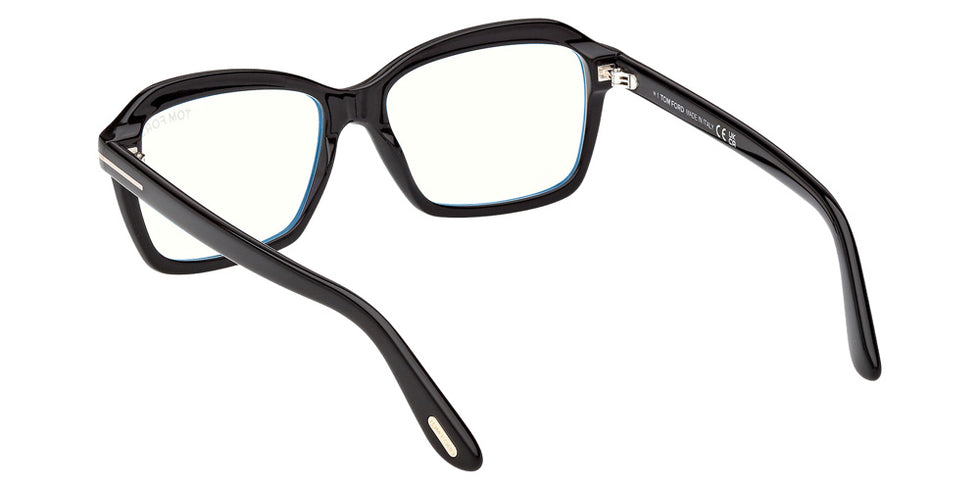 Tom Ford FT6129-B 001 54 - Shiny Black / Blue Filter #id:ft6129b001_s:100115