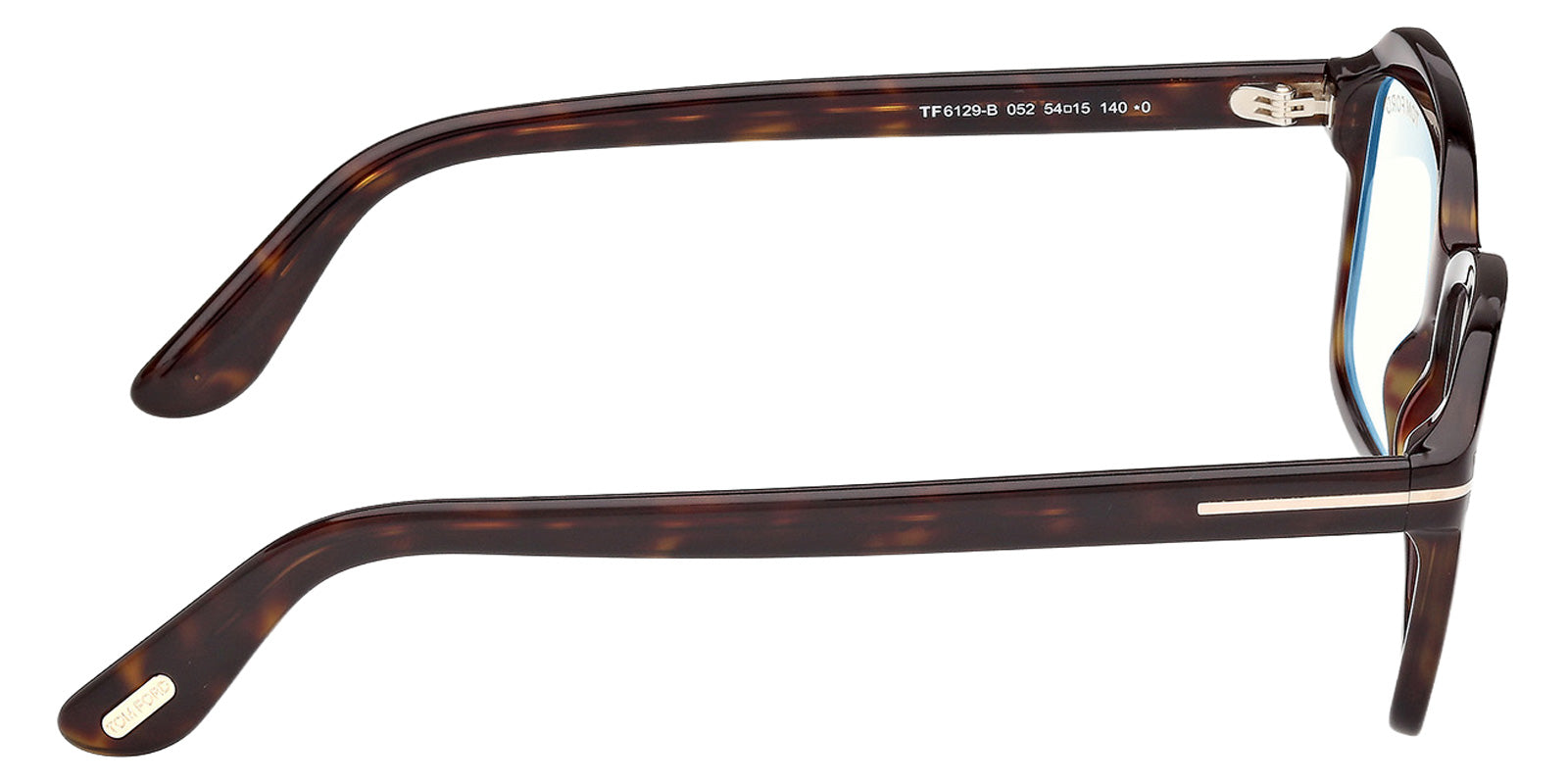 Tom Ford FT6129-B 052 54 - Dark Havana / Blue Filter #id:ft6129b052_s:100130