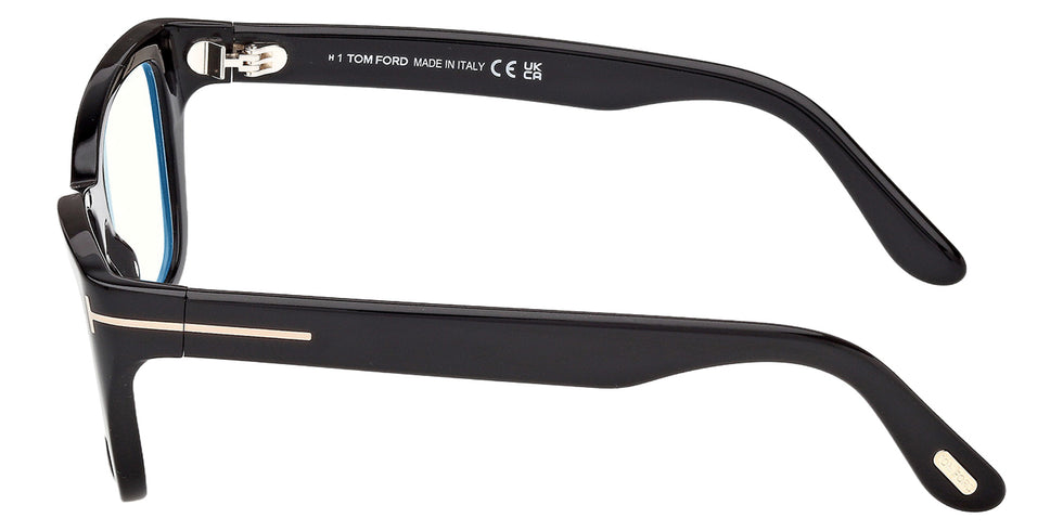 Tom Ford FT6132-B 001 54 - Shiny Black / Blue Filter 001 #id:ft6132b001_s:100110