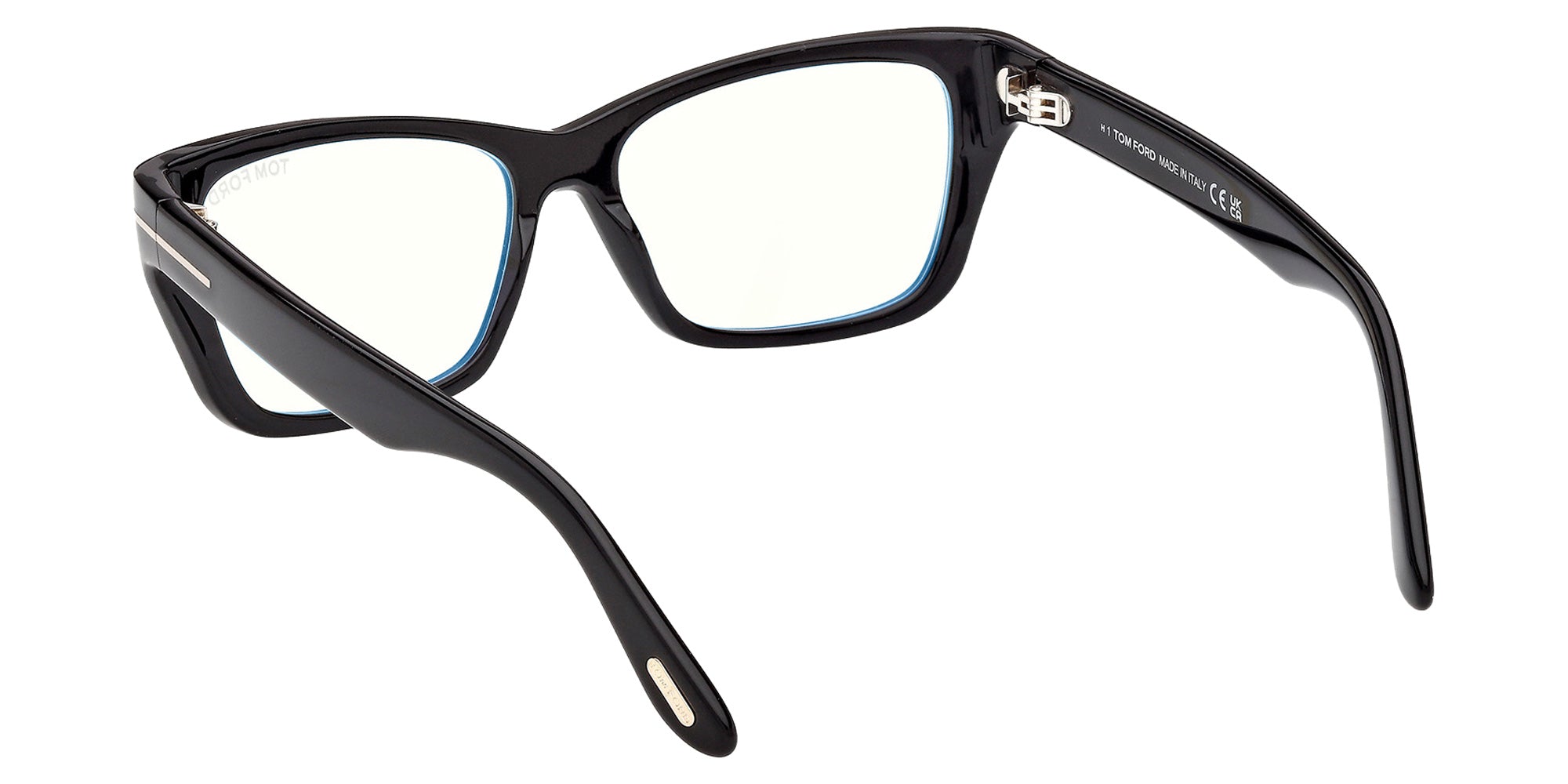 Tom Ford FT6132-B 001 54 - Shiny Black / Blue Filter 001 #id:ft6132b001_s:100115