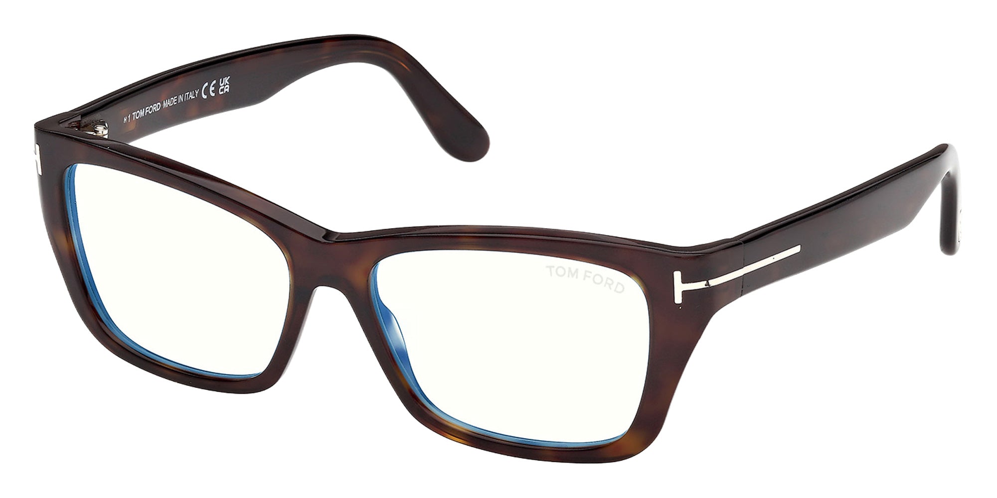 Tom Ford FT6132-B 052 54 - Dark Havana / Blue Filter 052 #id:ft6132b052_s:102105
