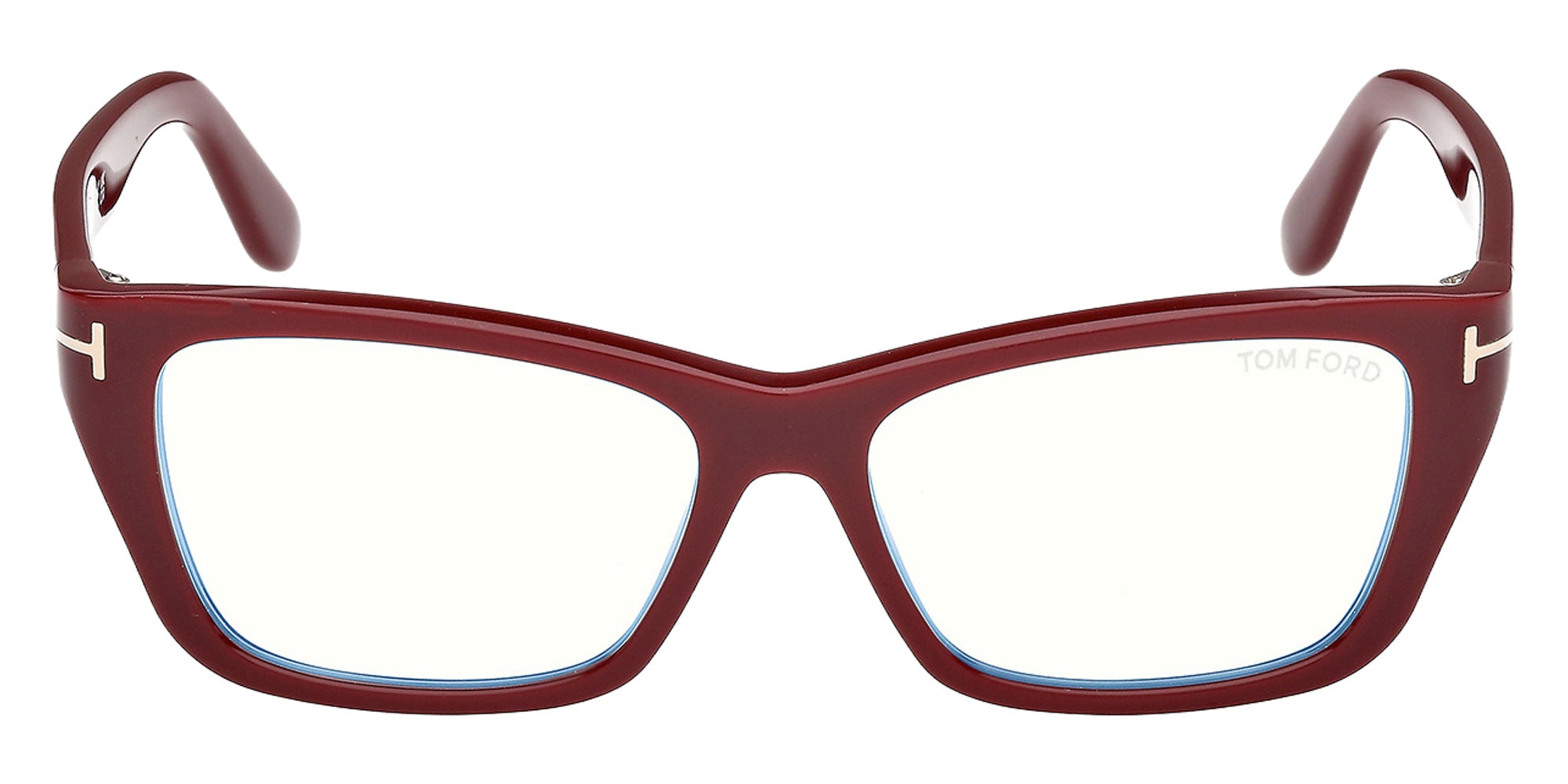 Tom Ford FT6132-B 069 54 - Shiny Bordeaux / Blue Filter 069 #id:ft6132b069_s:104100