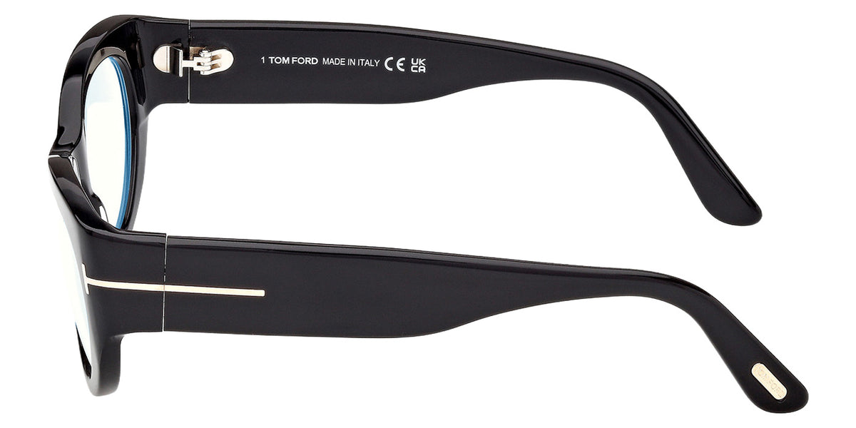 Tom Ford FT6133-B 001 54 - Shiny Black / Blue Filter #id:ft6133b001_s:100110