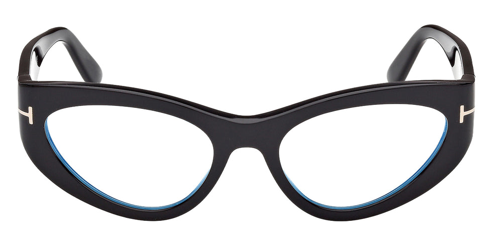 Tom Ford FT6134-B 001 55 - Shiny Black / Blue Filter 001 #id:ft6134b001_s:100100