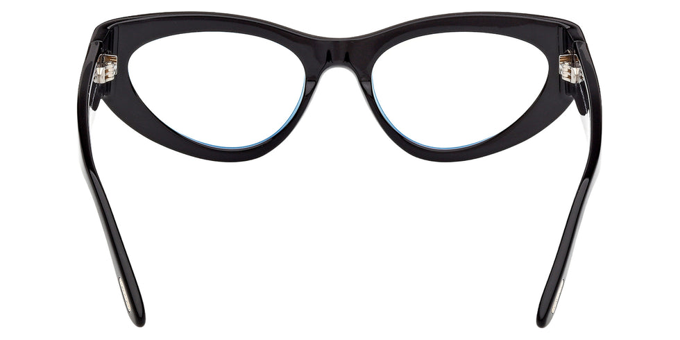 Tom Ford FT6134-B 001 55 - Shiny Black / Blue Filter 001 #id:ft6134b001_s:100120
