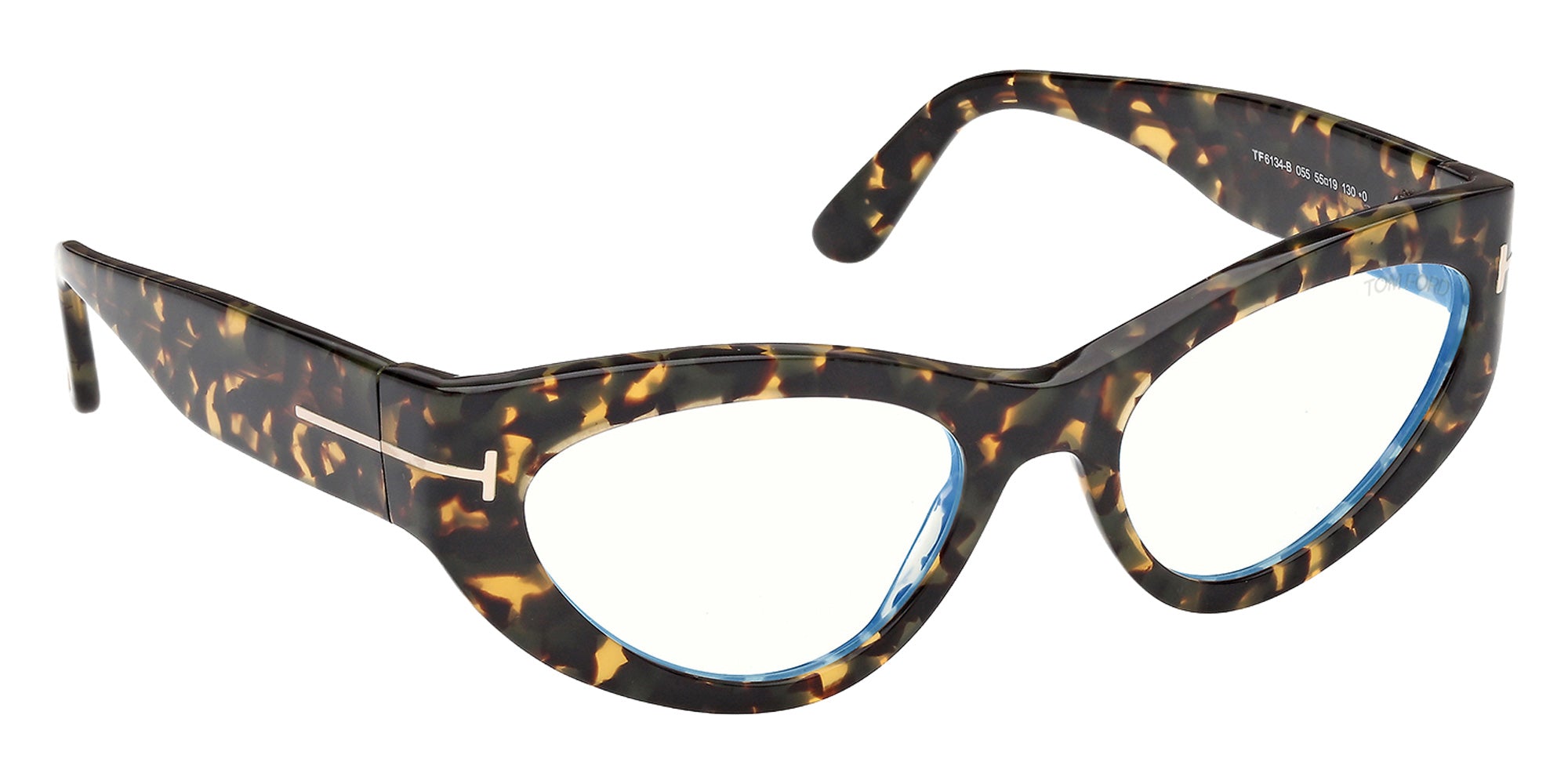 Tom Ford FT6134-B 055 55 - Colored Havana / Blue Filter 055 #id:ft6134b055_s:104135