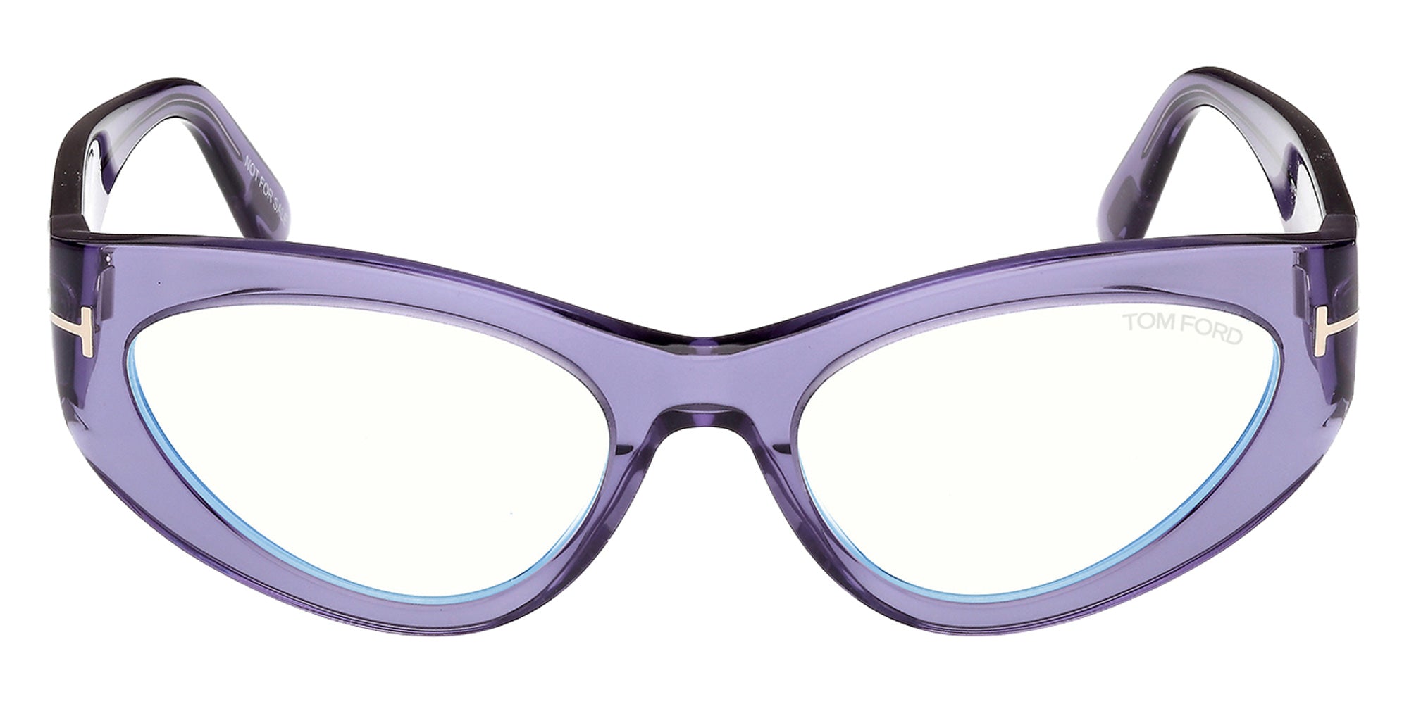 Tom Ford FT6134-B 081 55 - Shiny Violet / Blue Filter 081 #id:ft6134b081_s:106100